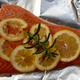 Salmon ready for the dishwasher